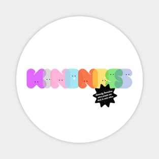 Sending Positive Vibes: Kindness Magnet